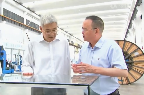 江西省委书记尹弘到z6尊龙电缆（江西）调研
